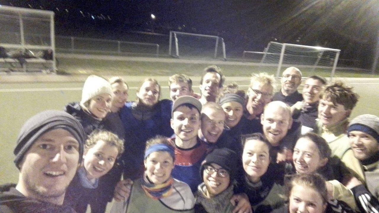 Beginn Deckel Mixed Training